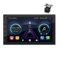 7 pouces Android 10.1 2 Din voiture multimédia bas prix Portable GPS Radio 1G + 16G écran DVD lecteur stéréo tableau de bord 2.5D vidéo Auto