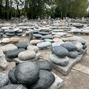 Outdoor Stone marble outdoor polished big-pebble cobble stone