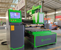 Machine à bois CNC 3D avec changeur d'outils automatique, routeur CNC pour la découpe/la sculpture du bois