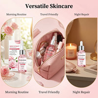 Sérum facial hydratant à la rose 30 ml OEM/ODM, éclaircissant, hydratant, anti-acné, anti-rides et anti-âge