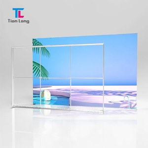 TianLang Enseigne Affichage Tissu Façade Led Boîte À Lumière Profil En Aluminium Boîte À Lumière Échantillon Led Cinéma Publicité Affichage - Product Image 4