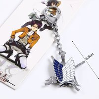 Nouveau produit Anime périphérique Luffy pendentif porte-clés rotatif