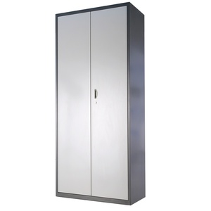 <span class=keywords><strong>Armoire</strong></span> <span class=keywords><strong>de</strong></span> classement en acier à double porte <span class=keywords><strong>de</strong></span> 2 m <span class=keywords><strong>de</strong></span> hauteur, verrouillable, en métal, pour le rangement <span class=keywords><strong>de</strong></span> documents et d'archives <span class=keywords><strong>de</strong></span> bureau - Product Image 1