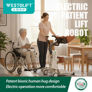 Compact 100kg Patient Lift with Safety <b>Lock</b> - ISO Certified Hoist for <b>Small</b> Body Nursing Transfer - Product Image 4