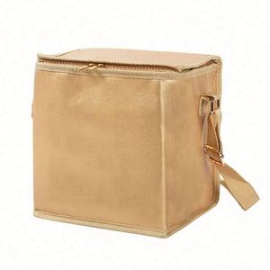 Bolsa Térmica Plegable para Entrega de Helados, Pescado, Mariscos y Cerveza, con Aislamiento de Cuero Ecológico PU y Lámina de Aluminio, con Logotipo - Product Image 1