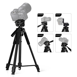 Trépied Caméra Professionnel Extérieur pour Diffusion en Direct, Télescope, Projecteur, Support de Téléphone Mobile et Canon Laser - Product Image 4