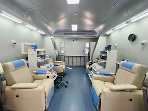 Camión Hospitalario Móvil de Alta Capacidad de Carga, 12 Metros, con Cabina Multiestructura para Estación Temporal de Reenvío Médico - Product Image 4