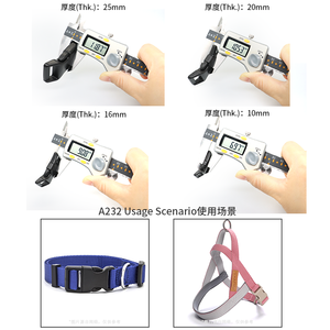 Rompi Pelampung Anjing dengan Logo Kustom, Dilengkapi Kerah Hewan Peliharaan, Pengunci Cepat, dan Gesper Plastik Melengkung yang Dapat Disesuaikan - Product Image 5