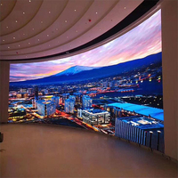 Écran d'affichage sphérique LED flexible pleine couleur haute luminosité de 1,667 mm pour la publicité intérieure avec garantie de 3 ans
