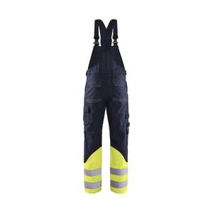 BLAKLADER - 288815128933D92 Multinorm pantalones con pechera inherentes azul marino/amarillo Hi-vis-EAN 7330509809419 ROPA DE TRABAJO RESISTENTE A LAS LLAMAS - Product Image 2