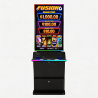 Gabinete de Juegos Fire Link Compatible con Pantalla Curva de 43 Pulgadas con Soporte en Japonés y Español para Bares y Tabernas en Florida, Juegos de Habilidad
