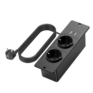 2.4m 6/7/8 hat Svip kablo Multitap güç şeridi AC çıkışı elektrik soketi akıllı USB ev ofis dalgalanma koruyucusu ağ filtresi - Product Image 5