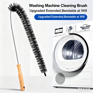 Outil <span class=keywords><strong>de</strong></span> <span class=keywords><strong>radiateur</strong></span> <span class=keywords><strong>de</strong></span> <span class=keywords><strong>brosse</strong></span> <span class=keywords><strong>de</strong></span> <span class=keywords><strong>nettoyage</strong></span> polyvalent Long Flexible <span class=keywords><strong>pour</strong></span> dissolvant <span class=keywords><strong>de</strong></span> charpie d'égout <span class=keywords><strong>de</strong></span> cuisine <span class=keywords><strong>pour</strong></span> Machine à laver et sèche-linge - Product Image 2