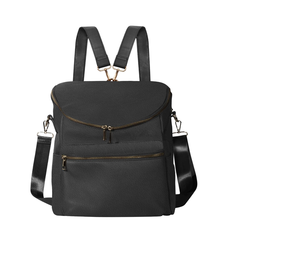 PU Leather Luxury Vintage Waterproof Polyester Lining Large Capacity for Multi-Function Fashionable Travel <b>Lady</b> <b>Backpack</b> - Product Image 1