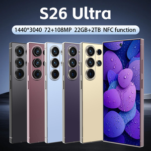 S26 Ultra Gesichtserkennung Android-Handy NFC 22GB RAM 2TB ROM 108MP Kamera für Büro Geschäft Tägliche Reisen Gaming-Szenarien - Product Image 1