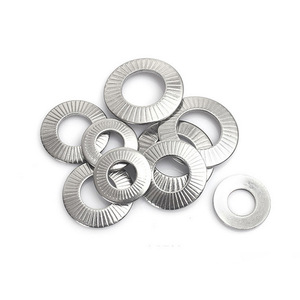 Wanqian Fasteners Serrated <b>Lock</b> <b>Washer</b> DIN6796 304 Stainless Steel Internal And External Tooth <b>Lock</b> Plain Finish - Product Image 2