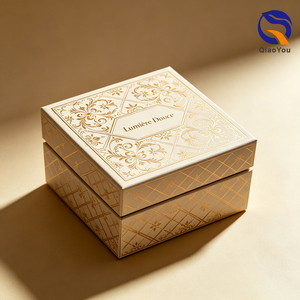 Caja Rígida con Logotipo Estampado en Oro, Diseño Personalizado, Empaque Personalizado para Cumpleaños, <span class=keywords><strong>Aniversario</strong></span>, Sorpresa - Product Image 2