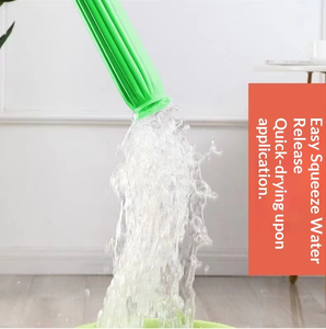 Cedar space Promotion : Tête rotative, Essorage instantané de l'eau, Tissu microfibre, <span class=keywords><strong>Manche</strong></span> télescopique en acier inoxydable pour la maison - Product Image 5