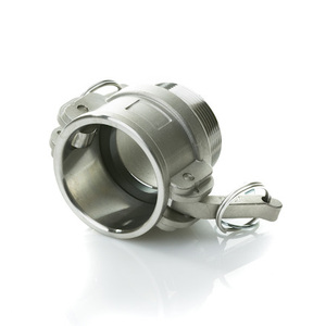 Manguera de Succión de Acero Inoxidable Personalizada <span class=keywords><strong>Ss</strong></span> 304/316, Conexiones Camlock Roscadas Macho Tipo B - Product Image 3