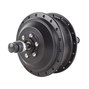 มอเตอร์จักรยานไฟฟ้าแบบพกพา น้ำหนักเบา ขนาด 20-28 นิ้ว ล้อเดี่ยวแบบซี่ลวด พร้อมมอเตอร์ไร้แปรงถ่าน 36V-500W แบบมีเกียร์ 48V สำหรับจักรยานไฟฟ้า - Product Image 3