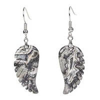 Boucles d'oreilles HZ Wholesale Fashion, design ailes d'ange, boucles d'oreilles simples pour femmes