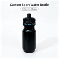 Bouteille d'eau de sport 20 oz sans BPA, anti-fuite, avec logo personnalisé pour l'entraînement et la remise en forme