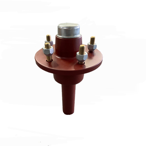 Remolque Medio eje Camión Muñón Eje 5 Espárragos Conjunto de cubo de 4,5 "con husillo - Product Image 1