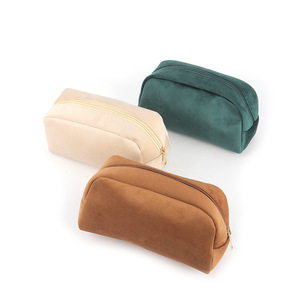 Bolsa de Maquillaje de Terciopelo Estilo Coreano, Multicolor, Bolsa Octogonal para Almacenamiento de Cosméticos, Suministro Directo de Fábrica, Para Viaje - Product Image 2