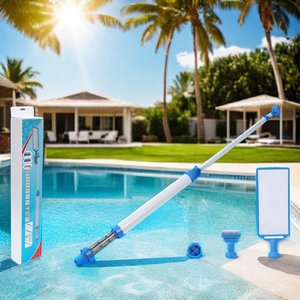 <span class=keywords><strong>Aspirateur</strong></span> manuel à brosse en plastique Poolstar pour piscines et spas Petit accessoire d'outils - Product Image 1