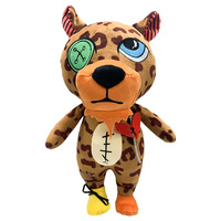 Ours en peluche personnalisé CE ASTM OEM, jouet en peluche panthère, animaux en peluche personnalisés, mascotte en peluche, jouets animaux mignons, cadeau pour enfants