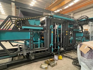 Bs-25 Constmach Fully Automatic Hydraulic High Efficiency Concrete Hollow Paving Block Making <b>Machine</b> Brick Line PLC Engine - Product Image 3
