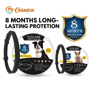 <span class=keywords><strong>Collare</strong></span> <span class=keywords><strong>Antipulci</strong></span> e Antizecche per Cani e Gatti Adulti, 8 Mesi di Protezione, Oli Essenziali Delicati, Altamente Efficace, Stile Semplice, Materiale in Silicone Durevole - Product Image 3