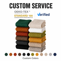 Chaussettes mi-mollet pour hommes, logo personnalisé OEM de haute qualité, couleur unie, coton peigné premium, douces et respirantes, chaussettes d'automne pour hommes