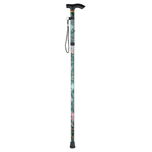 Canne pliante Kbj 27 cm, 5 sections, réglable, pliage rapide, bâton de marche pour personnes âgées, utilisation en extérieur - Product Image 5