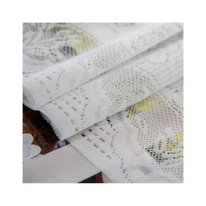 Lace <b>Kitchen</b> <b>Curtain</b> White Rod Installation Translucent Living Room Bedroom Study - Product Image 5