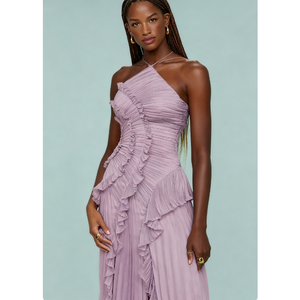 Nouvelle Collection Robes Élégantes Sexy Sans Bretelles Dos Nu Fendues à Franges pour Femme – Tendance Estivale - Product Image 1