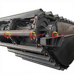 Nova Escavadeira de Esteira Anfíbia GET210H com Trem de Rodagem Extensível, Patins Laterais e Capacidade de Caçamba de 0,9m da Marca GETM - Product Image 1