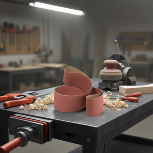 ผ้าทรายขัดแบบสายพาน 1000x100 มม. คอรันดัม สำหรับงานขัด - Product Image 3