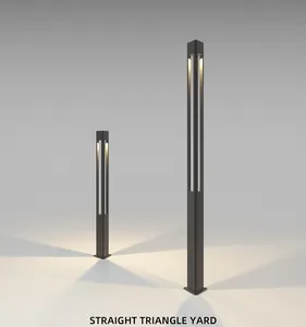 IP65 moderno LED paesaggio luce impermeabile giardino e lampione con alimentazione a batteria DC per uso esterno Patio