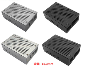 Casing Logam Universal Raspberry <span class=keywords><strong>Pi</strong></span> 3b+ - Kotak Aluminium Pendingin Raspberry <span class=keywords><strong>Pi</strong></span> Generasi Ketiga B+ Generasi Ke-4 4B - Product Image 1