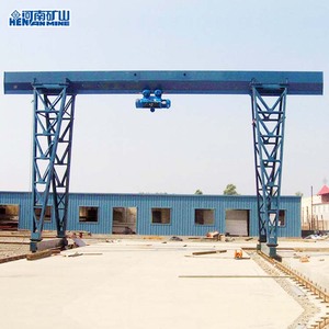 Fábrica de celosía sola viga grúa pórtico de 10 T con <span class=keywords><strong>polipasto</strong></span> eléctrico precio - Product Image 3