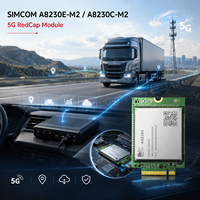 Módulo SIMCOM A8230E-M2 A8230C-M2 A8230E-M2 5G NR RedCap R17 SA LTE M.2 IoT Inalámbrico A8230