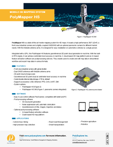 Scanner LiDAR mobile robuste Polymapper HS 360 avec vision panoramique, boîtier pliable, déploiement pour un seul utilisateur et sur site - Product Image 5