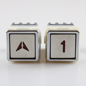 Botón de Elevador Ak13 Ak03, Interruptor Cuadrado de Metal de 30x30 para Elevador de Carga, Diseño Moderno - Product Image 2