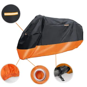 Sun UV Proof Polyester Taffeta 190T Motorcycle Accessories Motorbike Bike Cover Waterproof