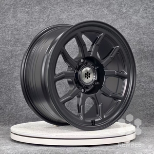722Auto NB T6061 Llantas Forjadas de 17-20 Pulgadas 8-12J Cóncavas Profundas Todoterreno Negro Mate de Alta Resistencia TUV 5x127/6x139.7 para Jeep Wrangler <span class=keywords><strong>Rubicon</strong></span> - Product Image 3