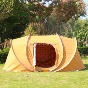Carpa de Playa Impermeable con Protección UV en Forma de Bote, Carpa de Camping Familiar para 3-4 Personas, Portátil, Automática y de Apertura Rápida - Product Image 4