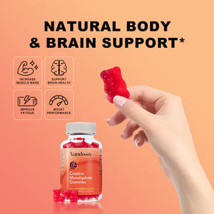 Gommoso di creatina a marchio privato Vandossy OEM con <span class=keywords><strong>BCAA</strong></span>, L-carnitina, taurina e vitamina B12-integratore di caramelle morbide - Product Image 4