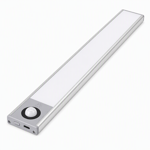 Lampada LED Ricaricabile con Sensore di Movimento, Luce <span class=keywords><strong>da</strong></span> Parete Magnetica Tipo C Senza Cablaggio per Armadi, Guardaroba, Cucina, Interni - Product Image 3