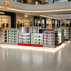 Mostrador <span class=keywords><strong>de</strong></span> Diseño Interior Moderno y Elegante con Iluminación LED <span class=keywords><strong>para</strong></span> Tienda <span class=keywords><strong>de</strong></span> Teléfonos Móviles, Kiosco Resistente <span class=keywords><strong>para</strong></span> Centros Comerciales - Product Image 1